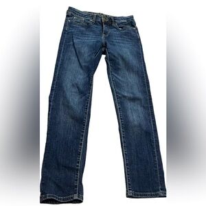 GAP Women’s Dark Blue Denim Jeans, Premium Super Skinny, Size 4/ 27 Regular